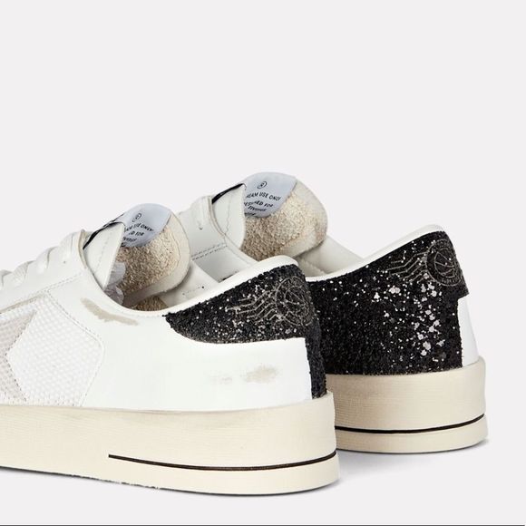 GOLDEN GOOSE Stardan Leather Low-Top Sneakers - Picture 5 of 13